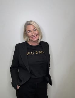 Christchurch-based brow artist Miranda Hill from Wake Up With Make Up.