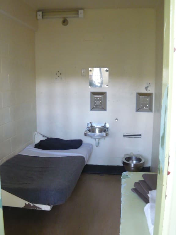 A cell at Auckland Prison.