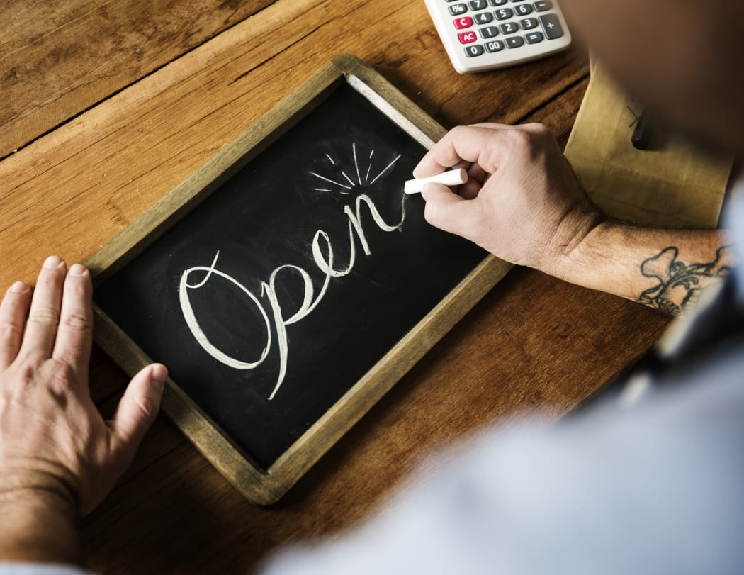 Open Merchandise Retail Shop Store