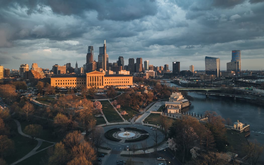 Philadelphia Art Museum Skyline