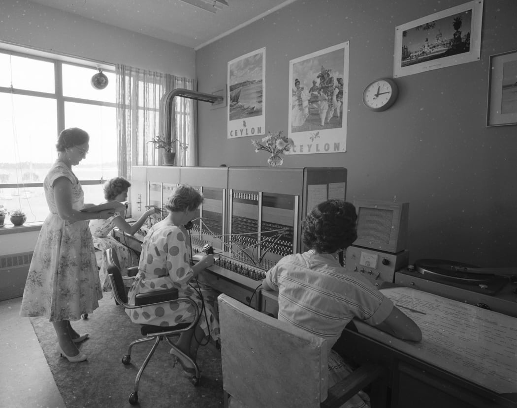 Christchurch Airport facilities telephone switchboard room