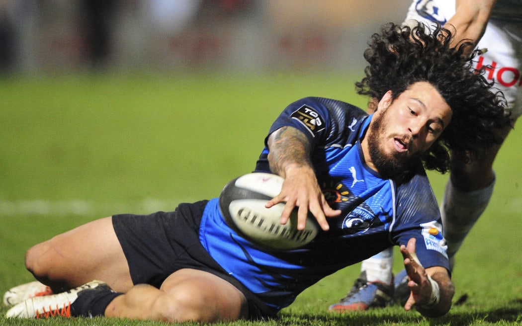 Rene Ranger playing for French side Montpellier.