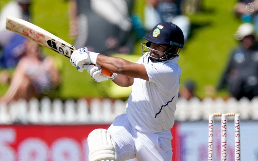 Indiaâs Rishabh Pant during Day 4 of the test cricket international between India and New Zealand, Basin Reserve, Wellington, New Zealand, 24 February, 2020. Copyright photo: John Cowpland / www.photosport.nz
