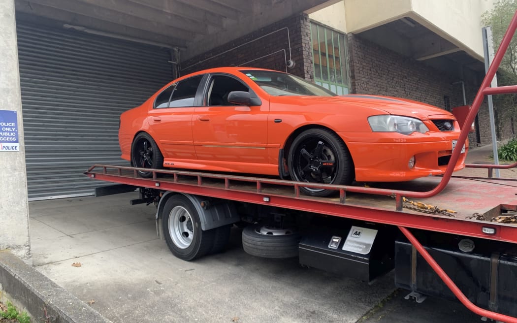 Operation Typhoon: seized Ford Falcon