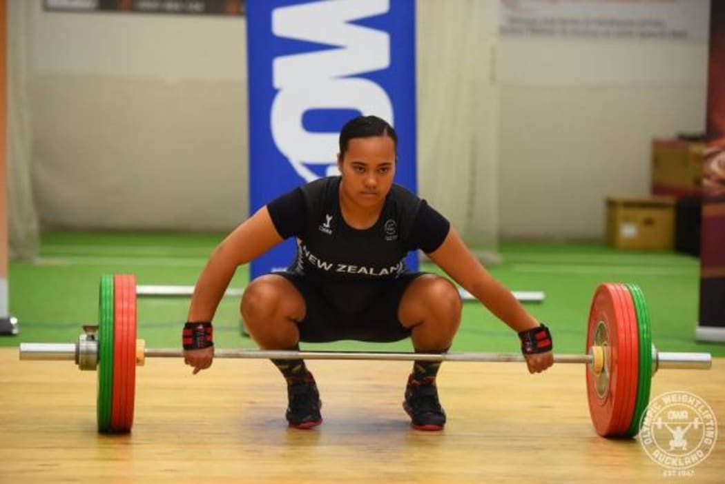NZ weightlifter Kanah Andrews-Nahu