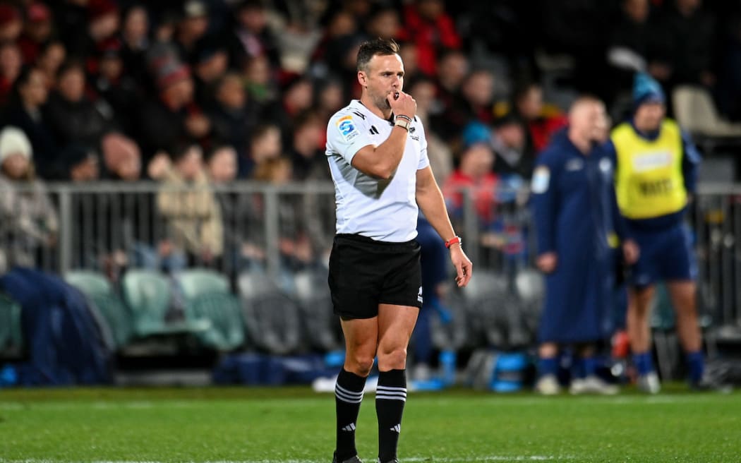Referee James Doleman.