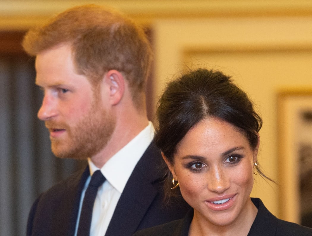 The Duke of Sussex and Duchess of Sussex attend a gala performance of the musical 'Hamilton' in London on August 29, 2018.