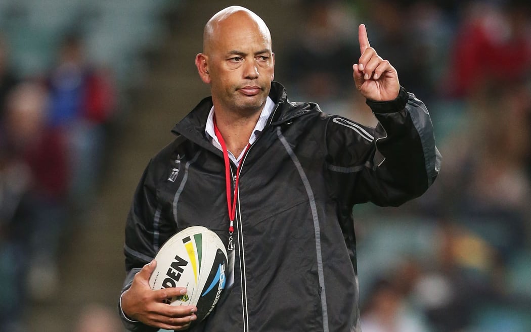 Tony Iro during the ANZAC Test between Australia and New Zealand at Allianz Stadium, Sydney, Australia on Friday 2 May 2014.