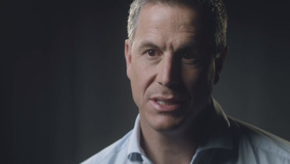 NZ Sports Collective's Rob Waddell in a video promoting Sky Next.