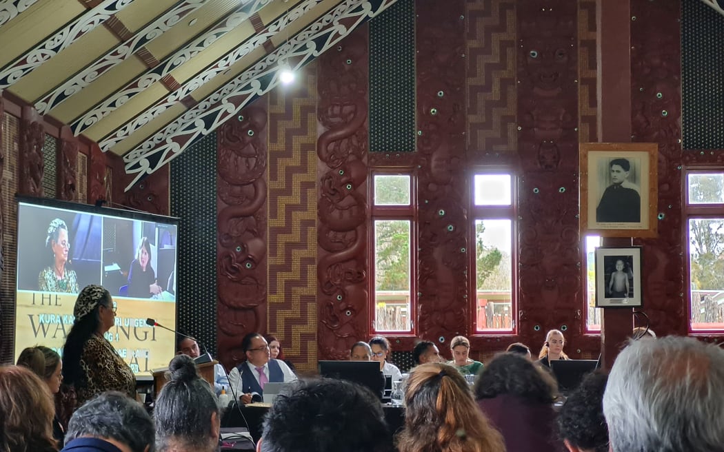 Kaupapa Māori schools' Waitangi Tribunal hearing at Hoani Waititi Marae