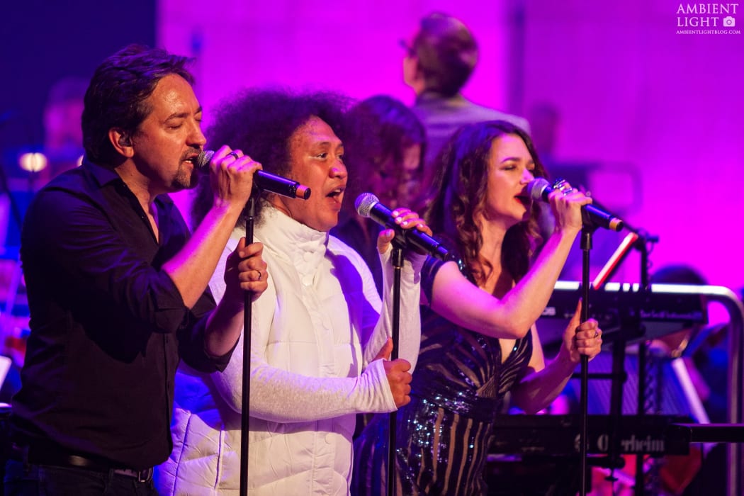 Jon Toogood, Laughton Kora and Julia Deans