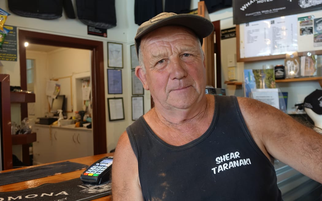 Whangamomona President John Herlihy.