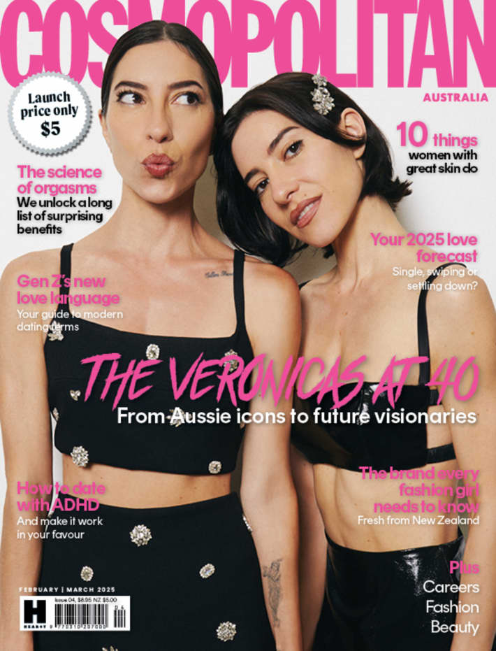 The cover of Cosmo magazine - the Australian title is back, launching in New Zealand in February.