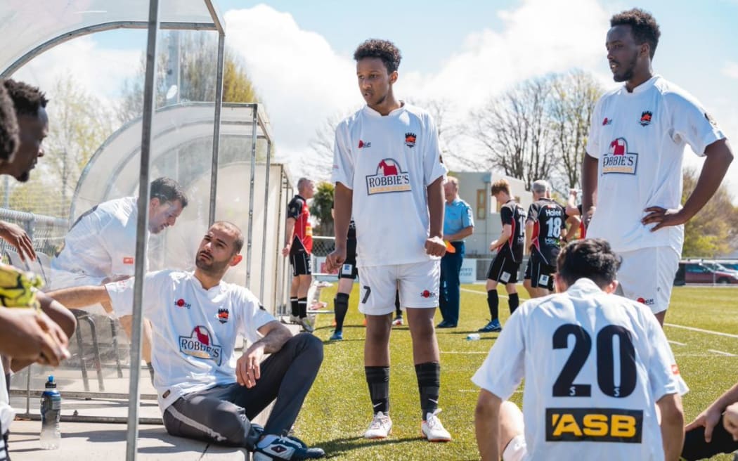 The New Zealand Police v Community Football match in 2019.
