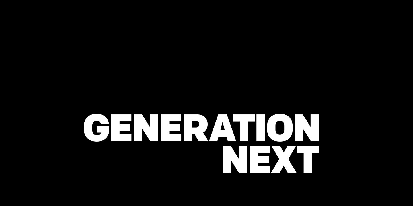 Graphic for Generation Next