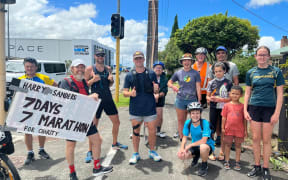 West Auckland teacher Harrison Sanders is running seven marathons in seven days to raise funds for children in need.