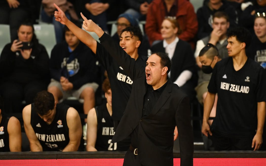 Tall Blacks Head coach Pero Cameron.