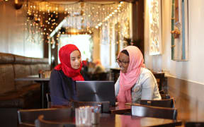 Maram Abomaray and Salma Salat