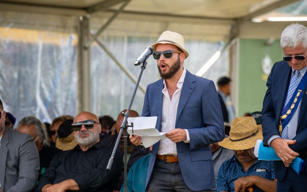 Whanganui councillor Josh Chandulal-Mackay