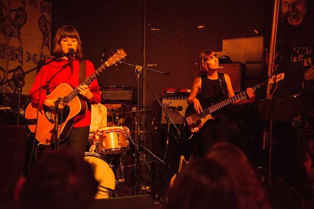 Tiny Ruins performing Bob Dylan's 'I Dreamed I Saw Saint Augustine' live at the Wine Cellar