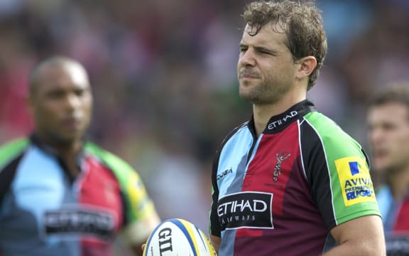 Nick Evans had nine seasons playing with Harlequins and is now on the coaching staff of the London club.