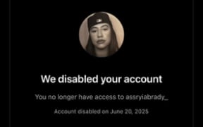 Auckland based dancer Assryia Brady, who mainly posts dance videos, said Meta's claims about her account were baseless and had harmed her reputation.