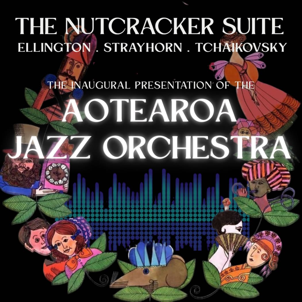 Aotearoa Jazz Orchestra publicity art.