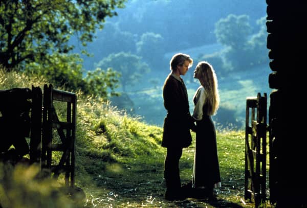 Cary Elwes and Robin Wright in The Princess Bride (1987), directed by Rob Reiner.