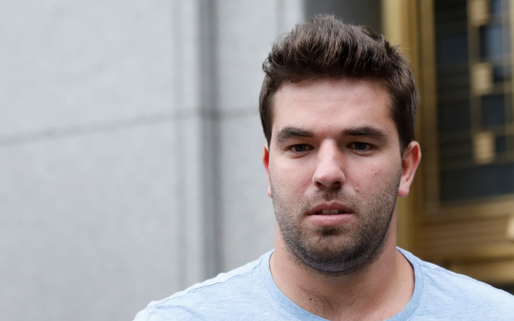 Fyre Festival 2 is set to be held on Mexico’s Isla Mujeres between May 30 and June 2. The festival’s founder, William 'Billy' McFarland, is seen here at the U.S. Federal Court in Manhattan in 2017.