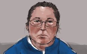 A drawing of Erin Patterson.