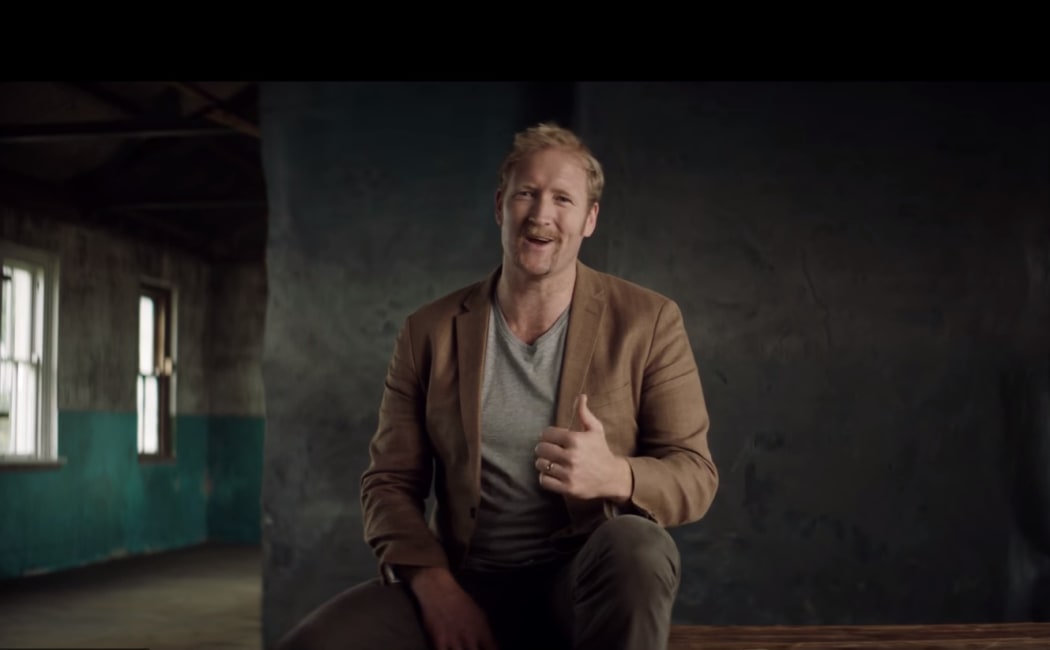 Eric Murray in the 'Beer the Beautiful Truth' campaign.