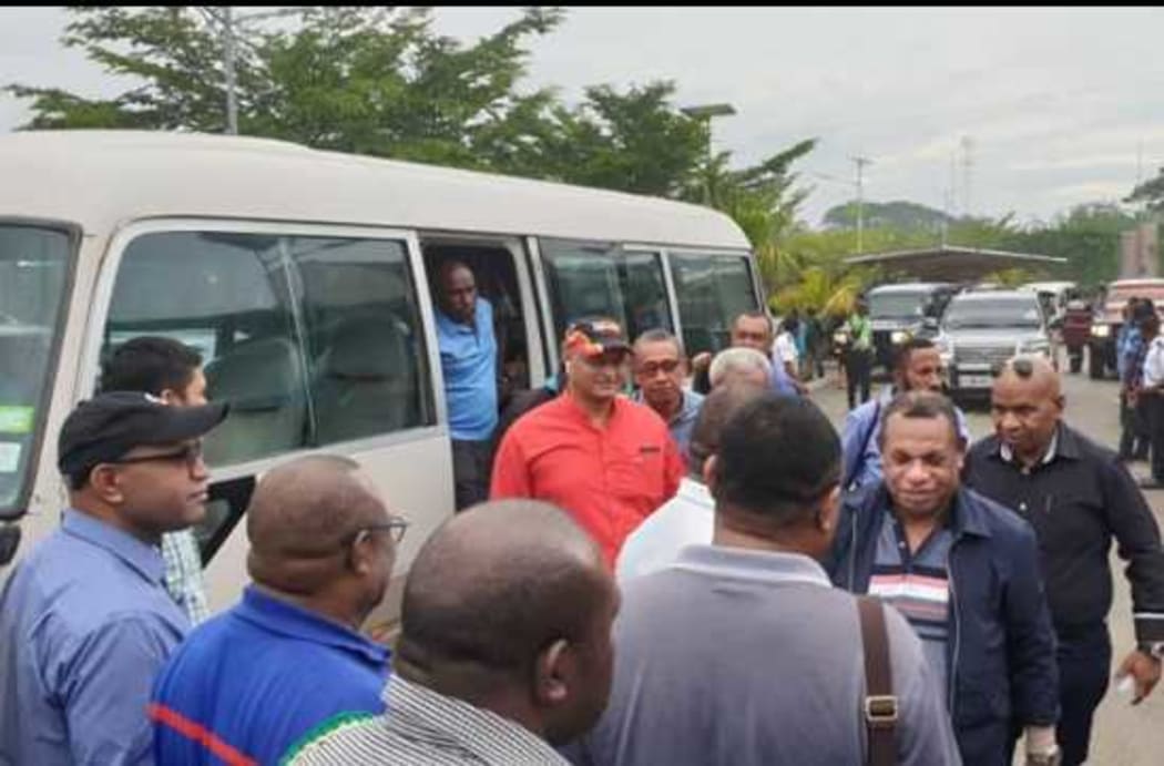 Opposition MPs gather to discuss removing Peter O'Neill from power