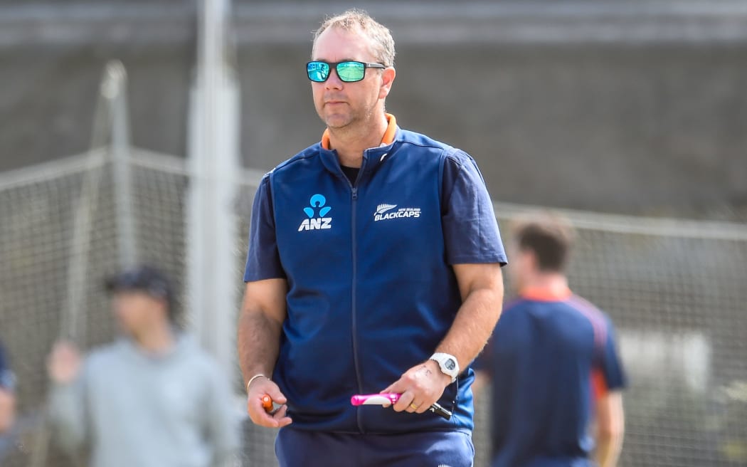 Black Caps batting coach Craig McMillan.