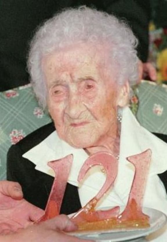 Jeanne Calment, who reached the age of 122.