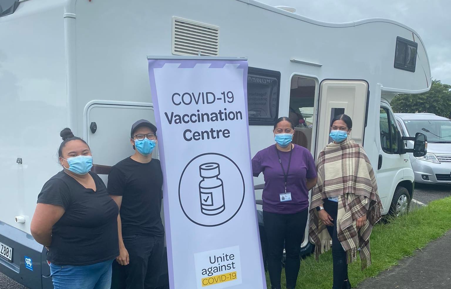 Whanganui mobile clinic team run by Te Oranganui