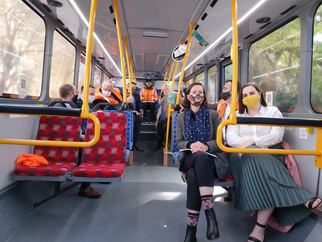 Electric bus trial in Dunedin.