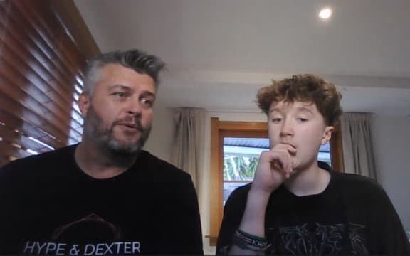 Kaden, who was hit in a near fatal accident and Dad Nick