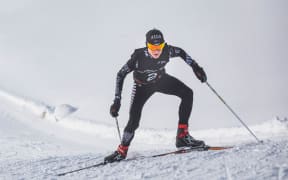 New Zealand biathlete Campbell Wright.