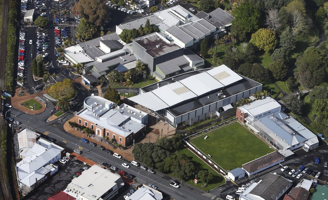Aerials, RSA, Old Library, New Library, former RSA bowling green, Rust Ave, Whangarei.