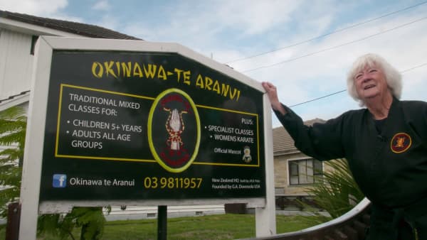 Mary Patu is still doing karate in Christchurch at 86.