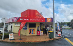 The Piopio Superette police believe missing Marokopa father Tom Phillips attempted to break into.
