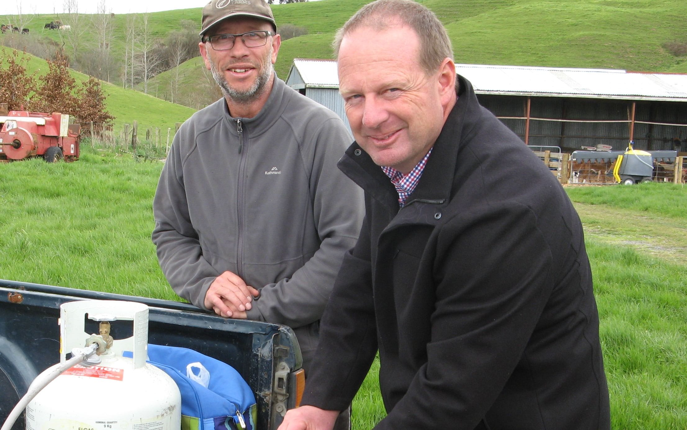 Wagyu farmer and Wagyu buyer