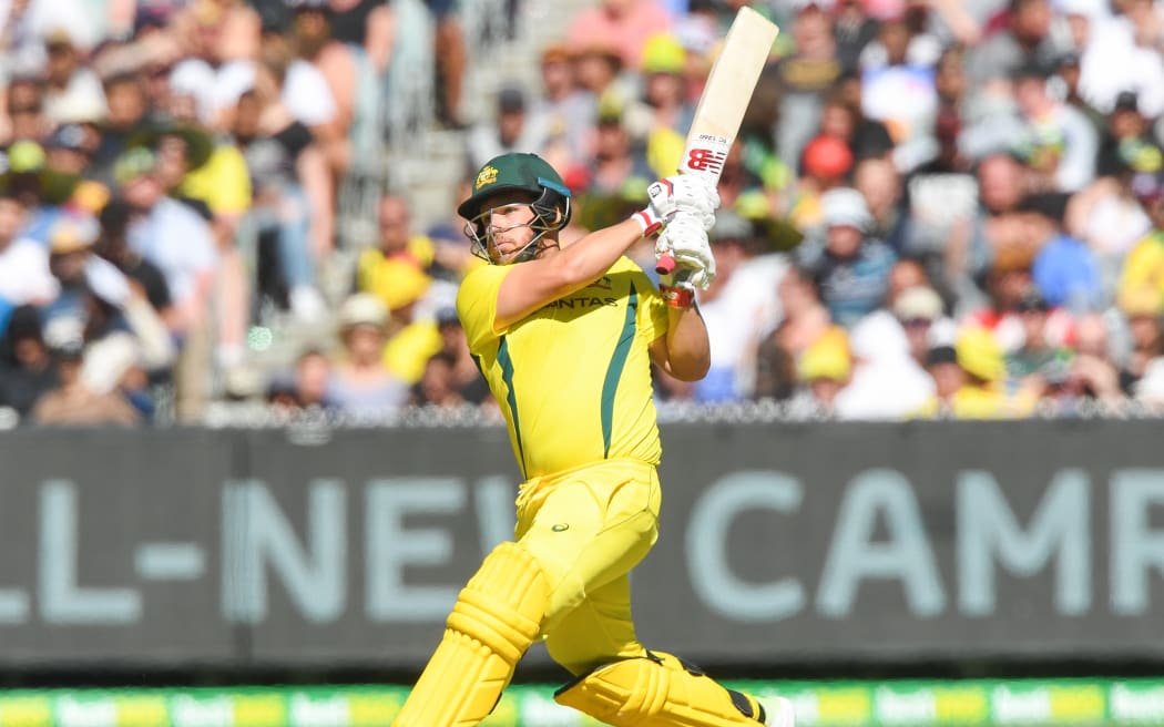 Australian batsman Aaron Finch.