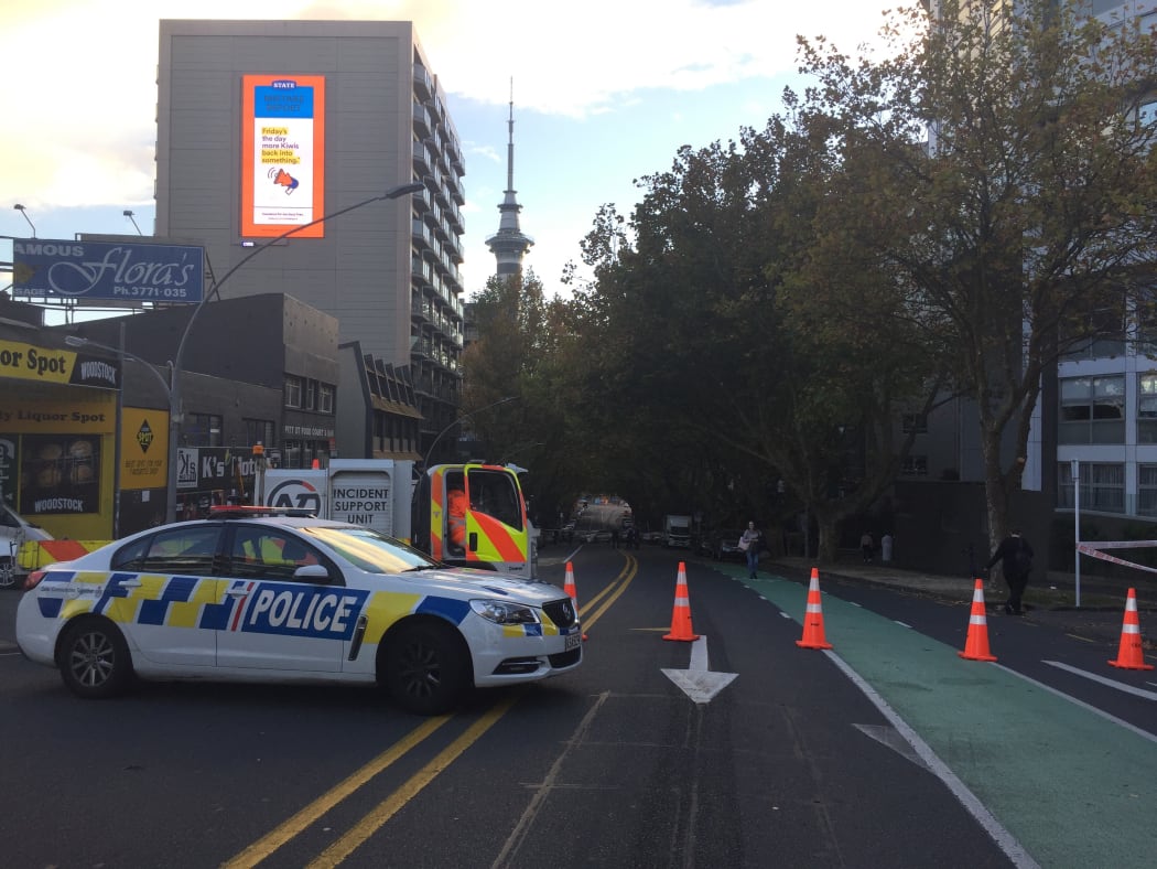 A police spokesperson said early indications show there was an altercation between a group of men on Vincent Street at about 5.15am.