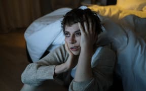 tired woman
