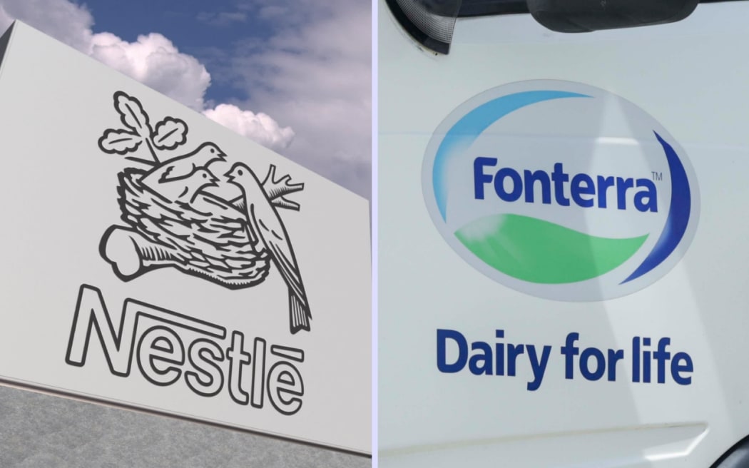 Nestlé and Fonterra.