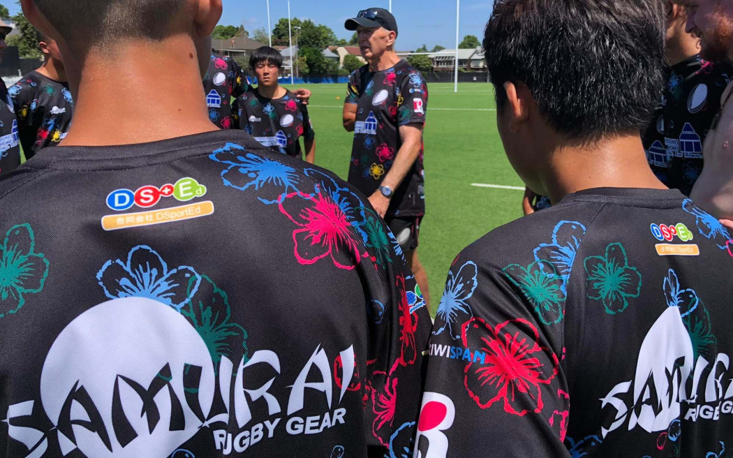 NZ Asian Barbarians train ahead of 2022 World Schools Sevens