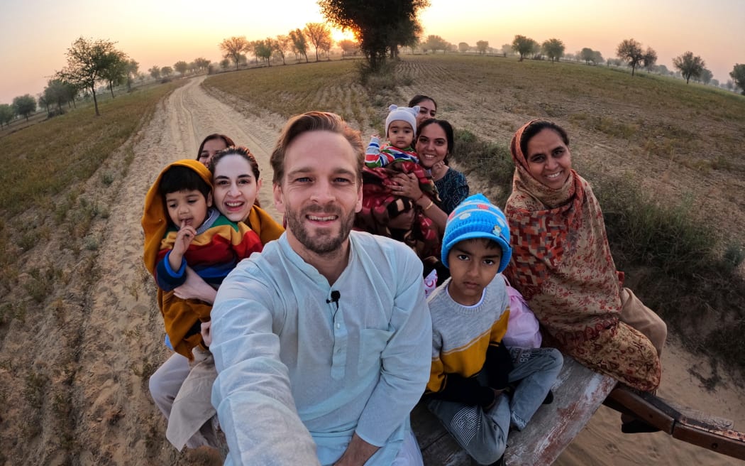 Karl Rice, better known as Karl Rock, is a Hindi-speaking Kiwi content creator who shares his experiences of India with audiences in New Zealand and around the world.