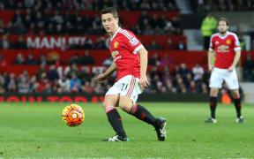 Ander Herrera of Manchester United plays a through ball.