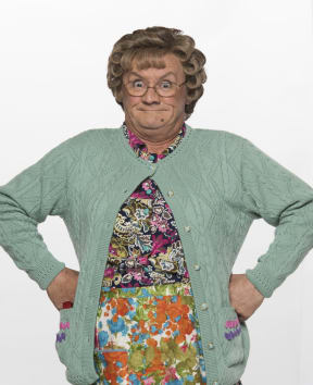 Mrs Brown played by Brendan O'Carroll in Mrs Brown's Boys.